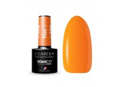 Claresa - Semi-permanent nail polish Soak off - 03: Fluo
