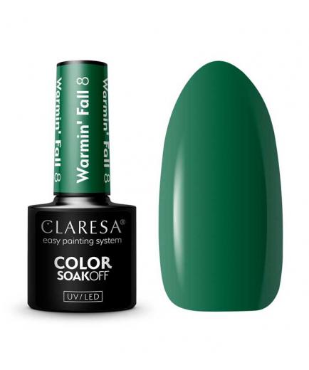 Claresa - Semi-permanent nail polish Soak off - 08: Warmin' Fall