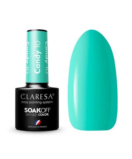 Claresa - Semi-permanent nail polish Soak off - 10: Candy