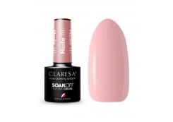 Claresa - Semi-permanent nail polish Soak off - 111: Nude