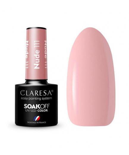 Claresa - Semi-permanent nail polish Soak off - 111: Nude
