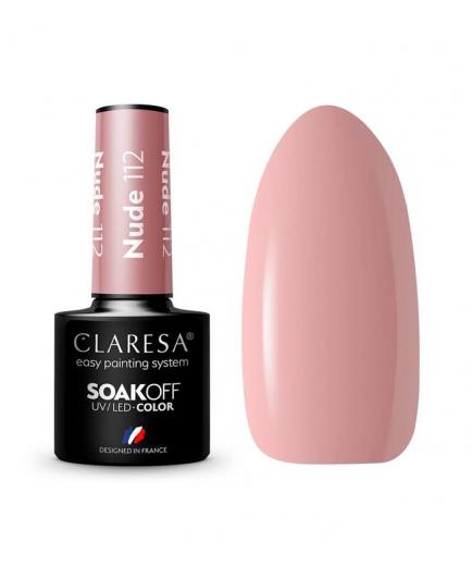 Claresa - Semi-permanent nail polish Soak off - 112: Nude