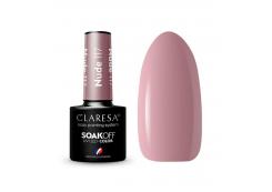 Claresa - Semi-permanent nail polish Soak off - 117: Nude