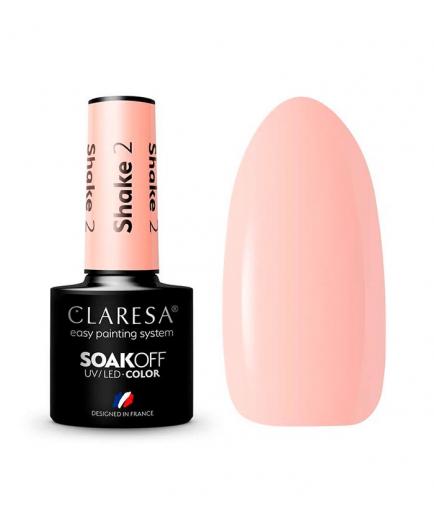 Claresa - Semi-permanent nail polish Soak off - 2: Shake