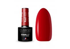 Claresa - Semi-permanent nail polish Soak off - 420: Red