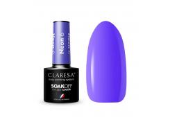 Claresa - Semi-permanent nail polish Soak off - 6: Neon