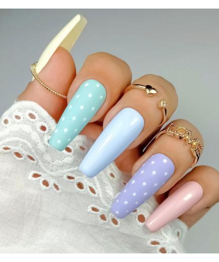 Claresa - Semi-permanent nail polish Soak off Marshmallow - 01