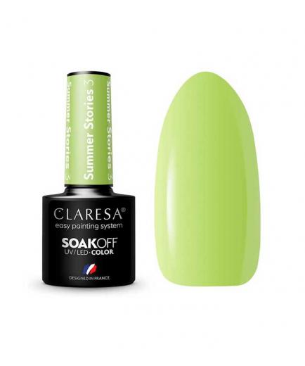 Claresa - *Summer Stories* - Semi-permanent nail polish Soak off - 03