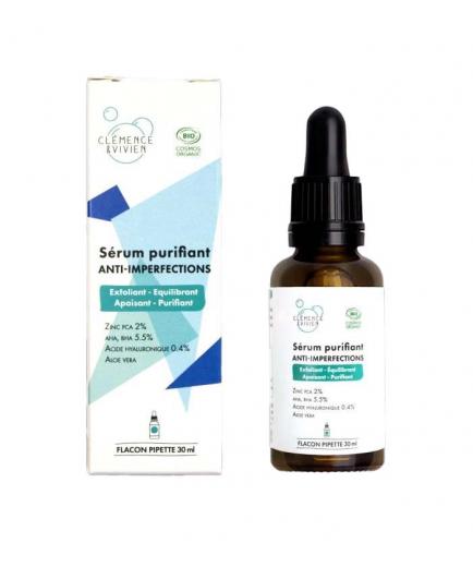 Clémence & Vivien - Purifying anti-imperfections night serum 30ml