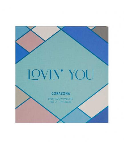 CORAZONA - Paleta de sombras de ojos Lovin' You - Vol. 2 The Blues