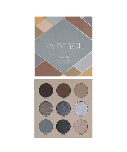 CORAZONA - Paleta de sombras de ojos Lovin' You - Vol. 3 The Cools