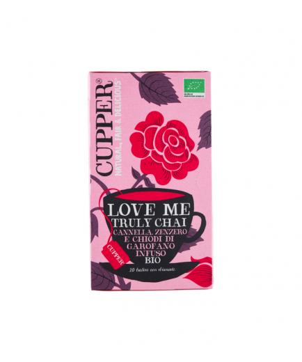 Cupper - Organic Infusion of Cinnamon, Ginger and Clove Love Me Truly Chai - 20 Sachets