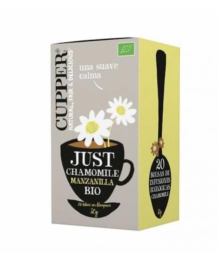 Cupper - Organic Chamomile Infusion Just Chamomille - 20 Sachets