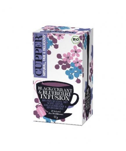 Cupper - Organic infusion of blackcurrant and blueberry 20 sachets