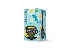Cupper - Organic infusion of chamomile, honeybush and cinnamon Keep Calm 20 sachets