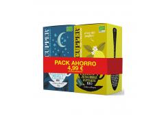 Cupper - Saving Pack Ecological Lemon and Ginger Infusion and Snore & Peace