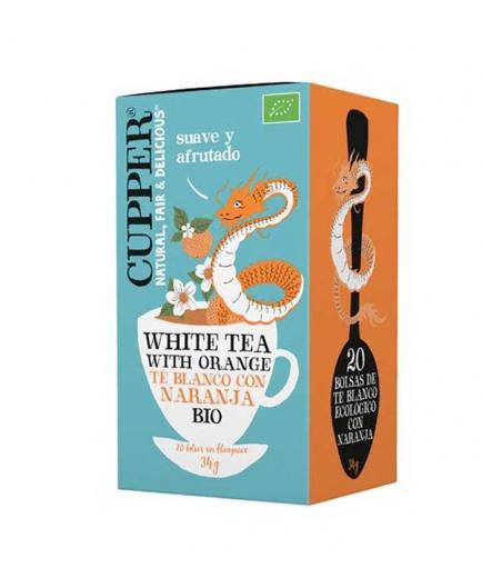 Cupper - Té blanco con naranja ecológico - 20 Bolsitas