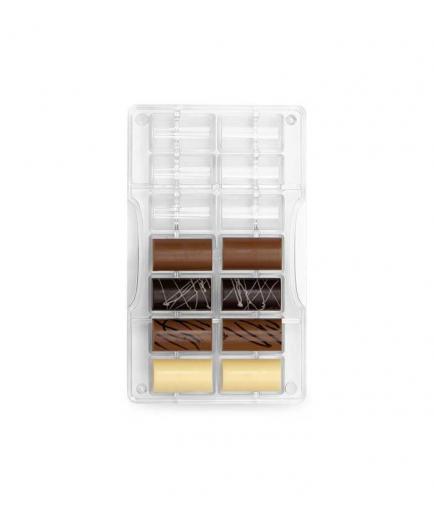 Decora - Polycarbonate mold for chocolates medium cylinder