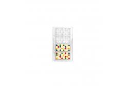 Decora - Polycarbonate chocolate bar mold Tavoletta bolle