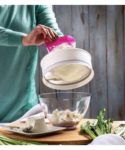 Decora - Sifter with 3 interchangeable meshes: fine, medium and coarse