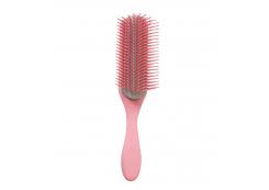 Denman - D4 Original Styler Pink Brush with 9 rows.