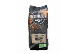 DESTINATION - Café en grano de tradición arábica y robusta bio 1kg