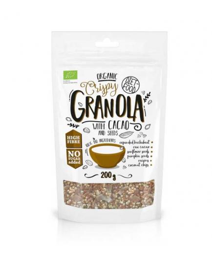 DIET-FOOD - Bio Granola crispy - Cacao y semillas