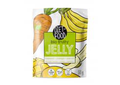 DIET-FOOD - Organic fruit jelly - Banana, mango and carrot