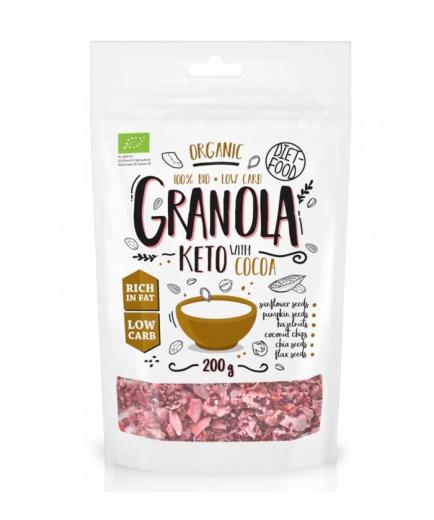 DIET-FOOD - Keto Granola bio - Cacao