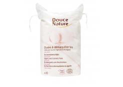 Douce Nature - Oval makeup remover discs 100% organic cotton