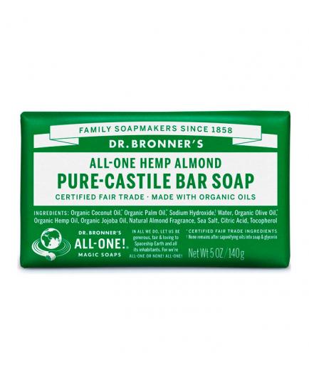 Dr. Bronner´s - Organic Castille Bar Soap - Almond