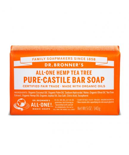 Dr. Bronner´s - Jabón de castilla en pastilla - Árbol de Té