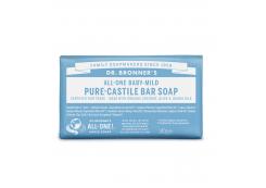 Dr. Bronner´s - Organic Castille Bar Soap - Unscented Baby-Mild