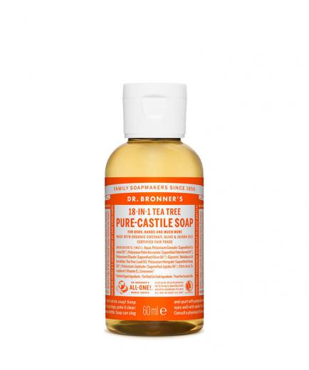 Dr. Bronner´s - Organic Castile Liquid Soap - Tea tree - 60ml
