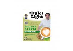 DulciLight - Edulcorante stevia 50 sobres