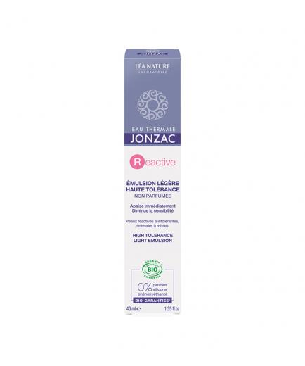 Eau Thermale Jonzac - Emulsión ligera de Alta Tolerancia *Reactive* 40ml - Sin perfume