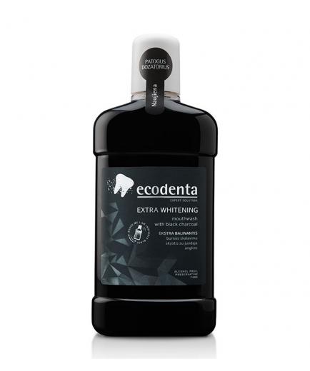 ecodenta - Enjuague bucal blanqueadora con carbón negro