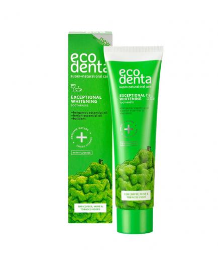 ecodenta - Whitening toothpaste for coffee-, tea-, red-wine-drinkers, and smokers