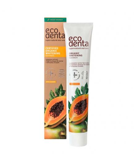 ecodenta - Pasta de dientes orgánica con papaya blanqueadora 75ml