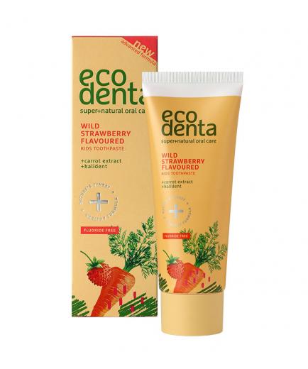 ecodenta - Wild strawberry scented toothpaste for children fluoride-free