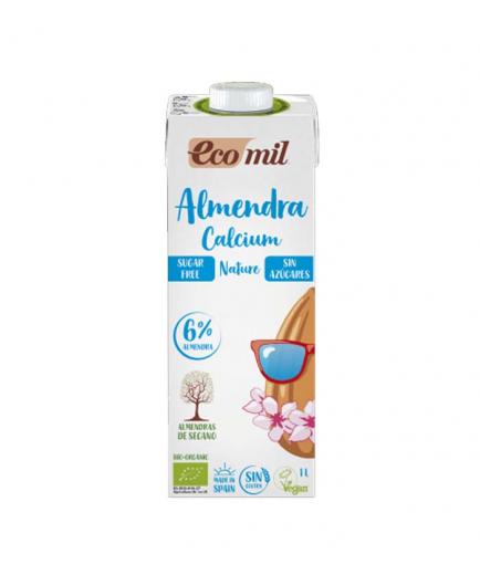 Ecomil - Bebida de almendra Bio enriquecida con calcio sin azúcares añadidos 1L