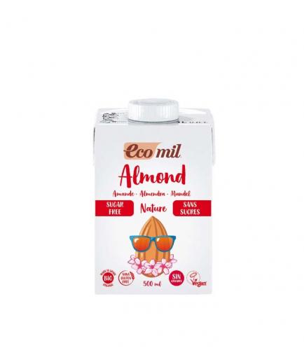 Ecomil - Bebida de almendra Bio sin azúcares añadidos 500ml