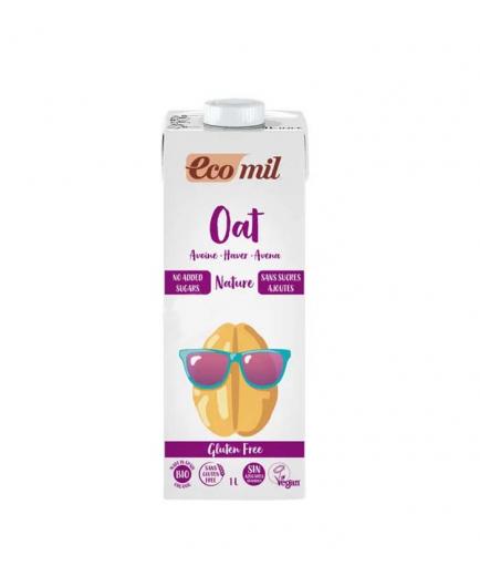 Ecomil - Organic oat drink with no added sugar - Gluten free 1L