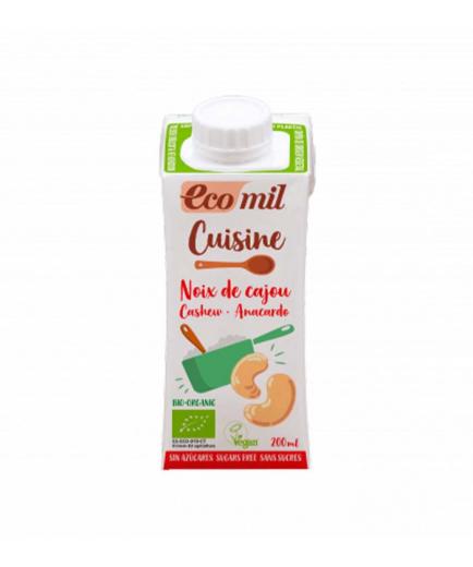 Ecomil - Crema de anacardo bio para cocinar Cuisine