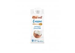 Ecomil - Organic coconut milk cream for cooking Cuisine