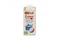 Ecomil - Organic coconut milk cream for cooking Cuisine