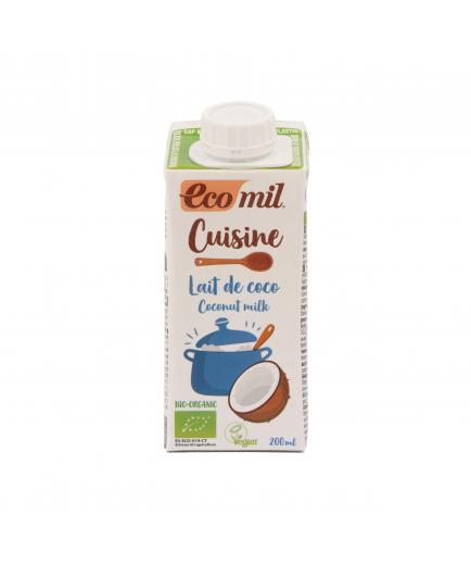 Ecomil - Organic coconut milk cream for cooking Cuisine