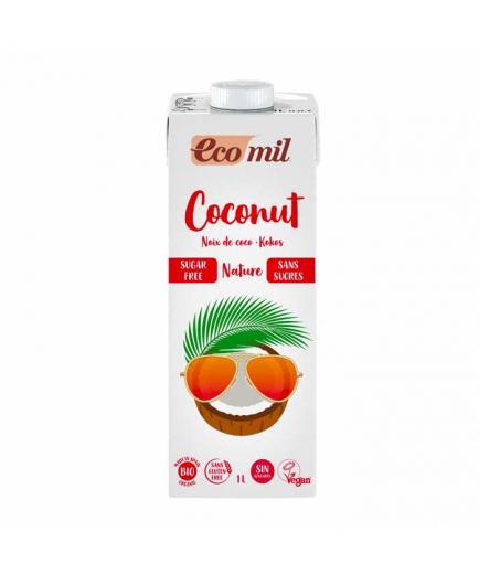 Ecomil - Leche de coco sin azúcares bio sin gluten 1L