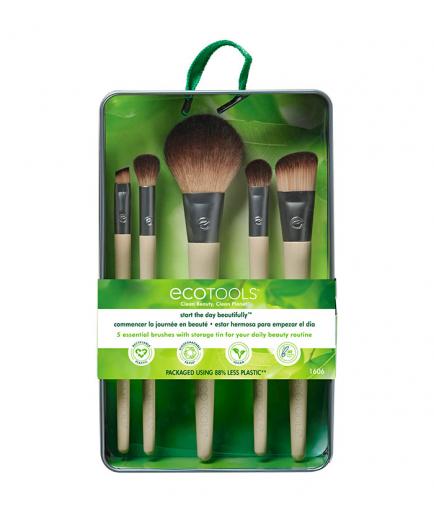 Ecotools - Set de brochas 5 piezas Start The Day Beautifully Kit