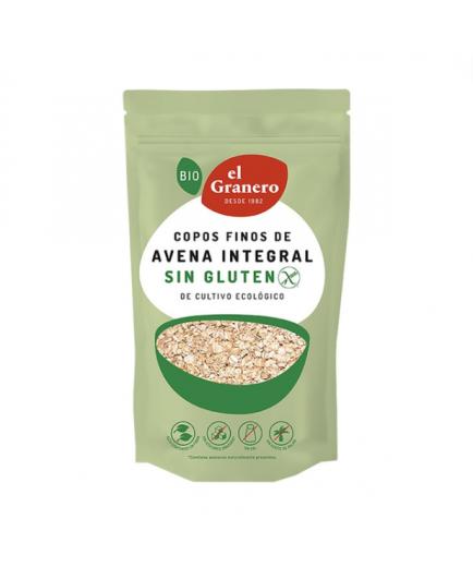 El Granero Integral - Copos Suaves de Avena Integral Sin Gluten Bio 500gr